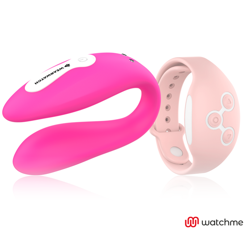 Alternative view of WEARWATCH - WATCHME DUAL TECHNOLOGY VIBRATOR FUCHSIA / PINK