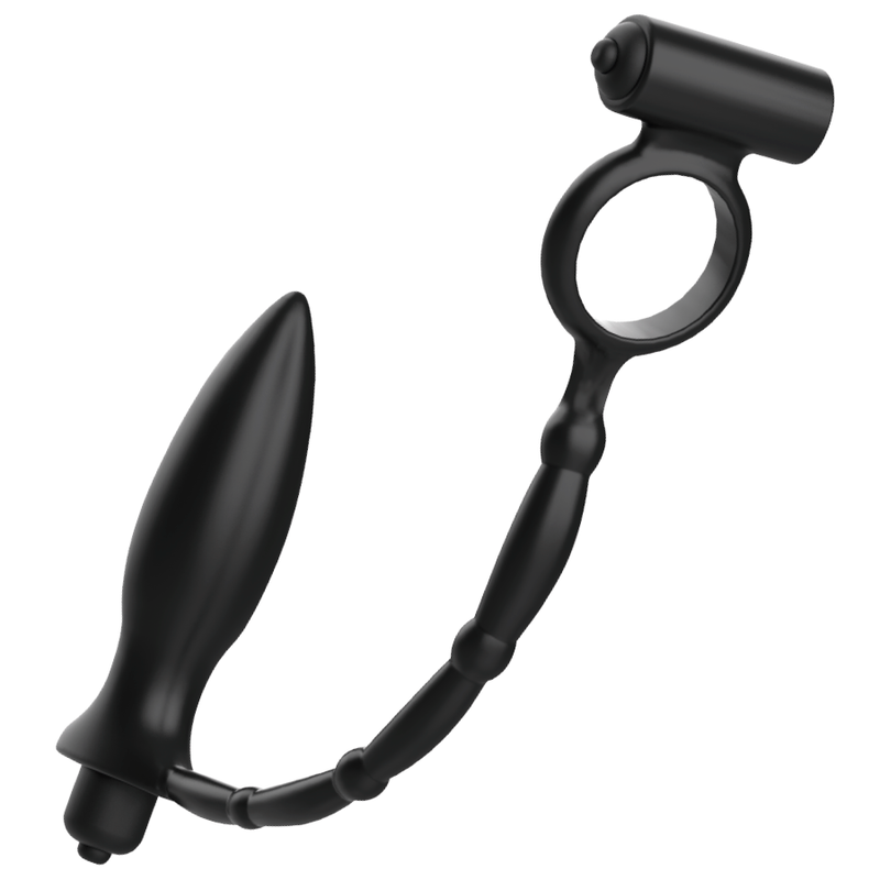 Alternative view of ADDICTED TOYS - ANAL PLUG WITH VIBRATORY RING