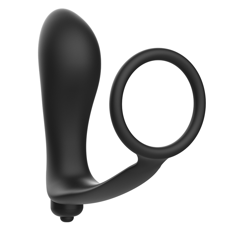 Alternative view of ADDICTED TOYS - VIBRATORY ANAL PLUG WITH PENIS RING